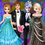 Frozen Sisters Wedding Room Design