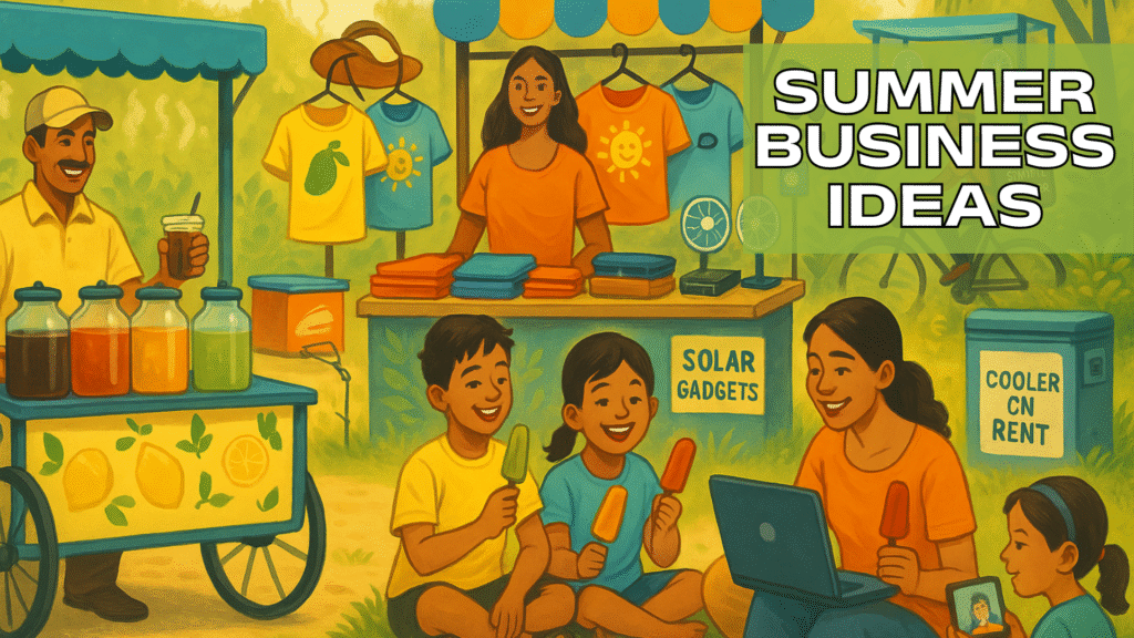Low investment summer business ideas